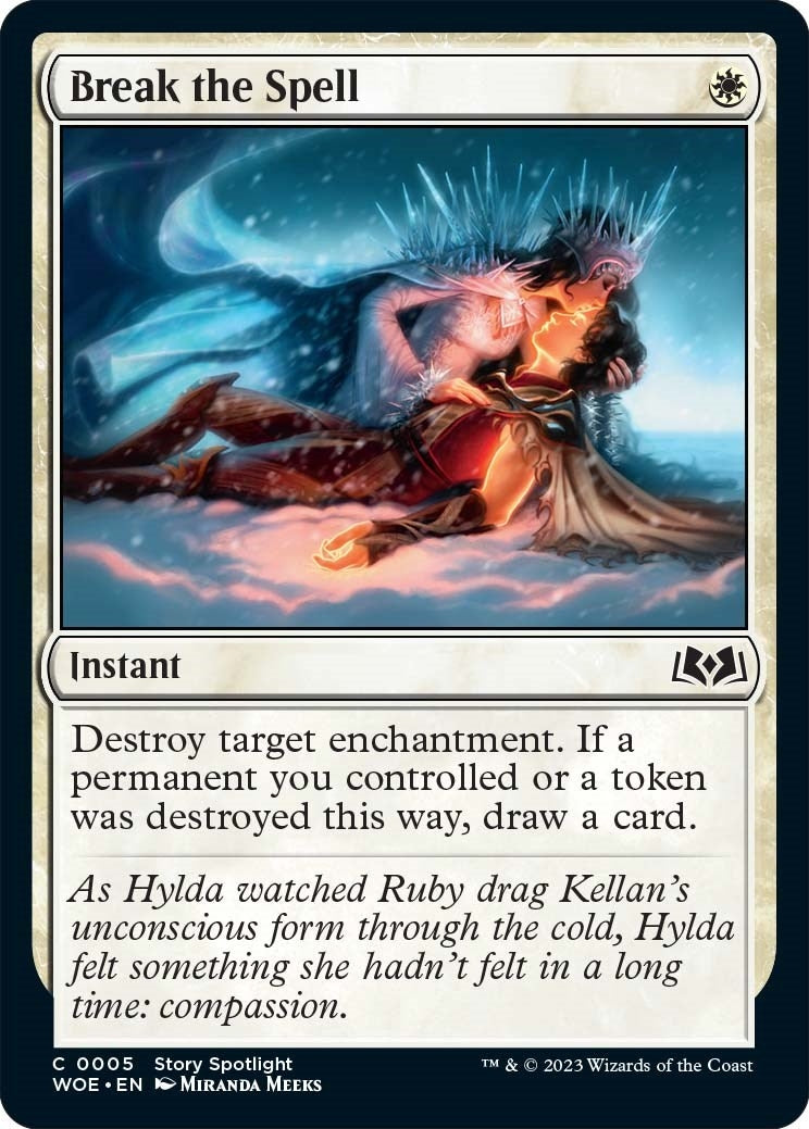 Break the Spell (5) [WOE] - MTG Single