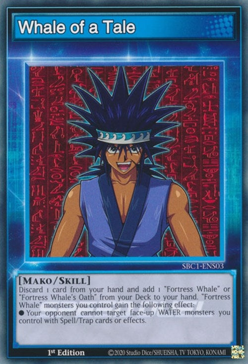 Whale of a Tale (103) (SBC1) - YuGiOh Single
