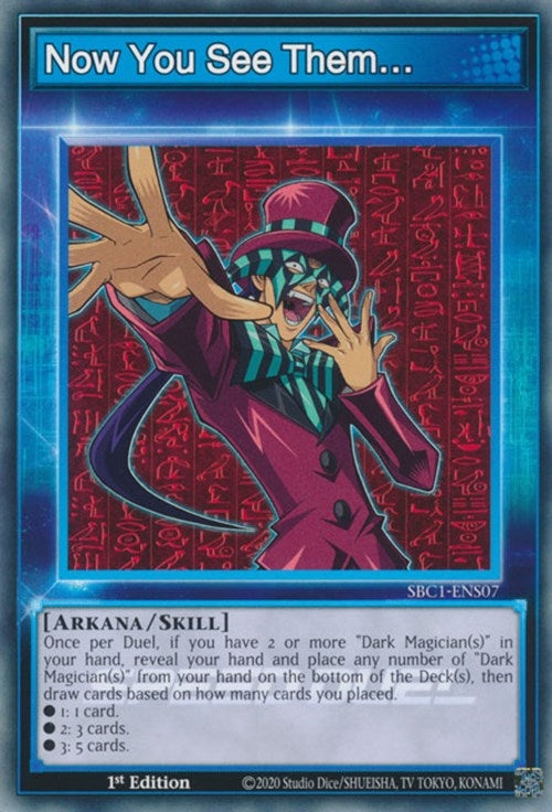 Now You See Them... (107) (SBC1) - YuGiOh Single