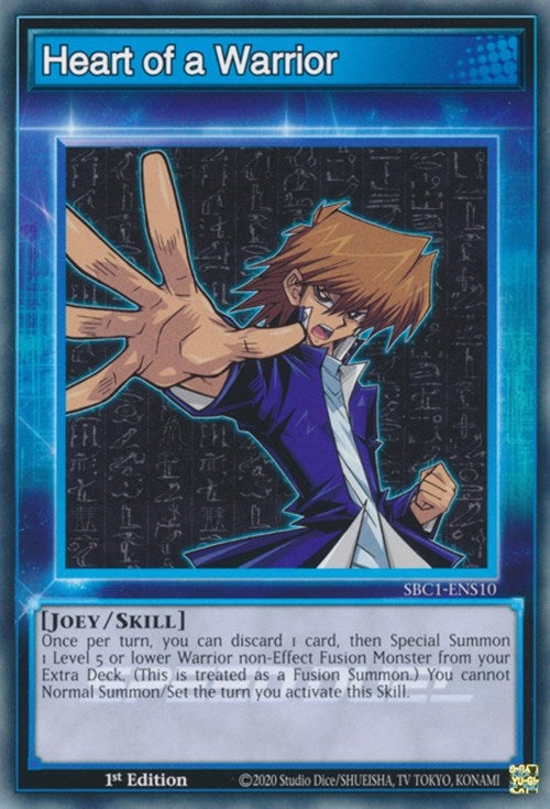 Heart of a Warrior (110) (SBC1) - YuGiOh Single