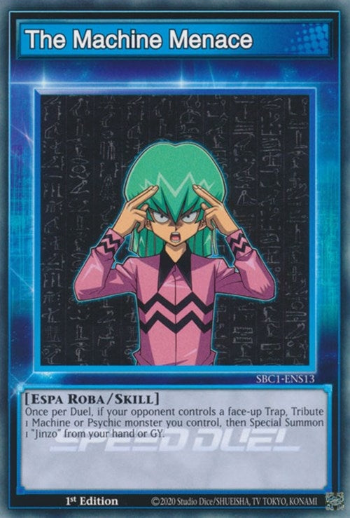 The Machine Menace (113) (SBC1) - YuGiOh Single