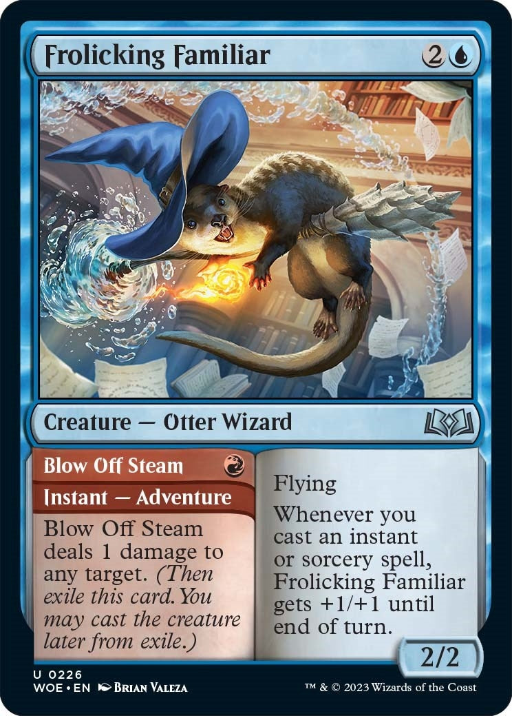 Frolicking Familiar (226) [WOE] - MTG Single