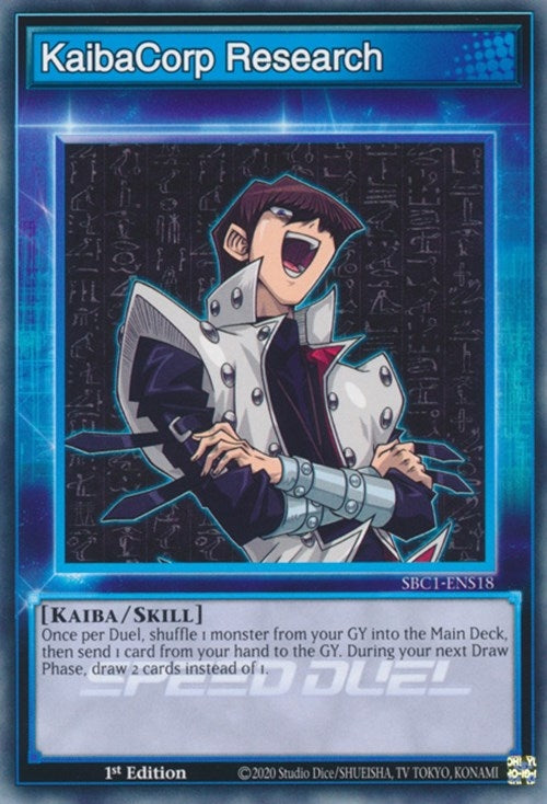 KaibaCorp Research (118) (SBC1) - YuGiOh Single