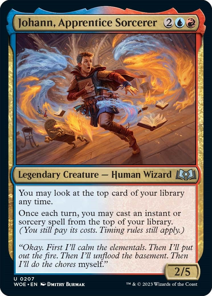 Johann Apprentice Sorcerer (207) [WOE] - MTG Single