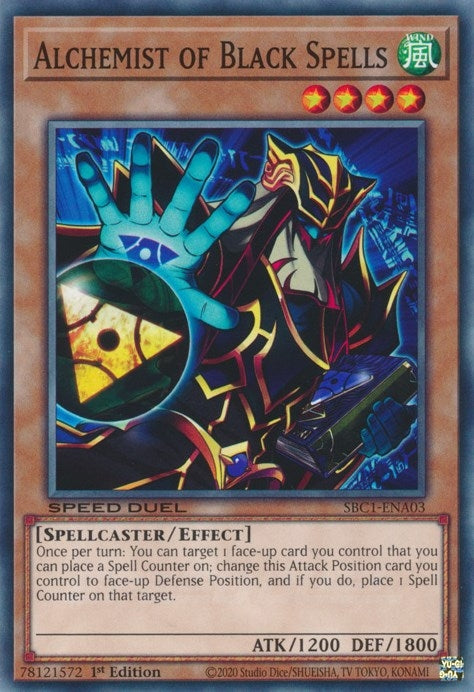 Alchemist of Black Spells (103) (SBC1) - YuGiOh Single