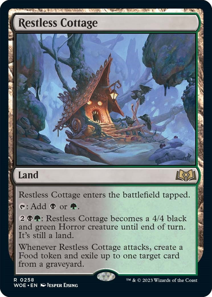 Restless Cottage (258) [WOE] - MTG Single
