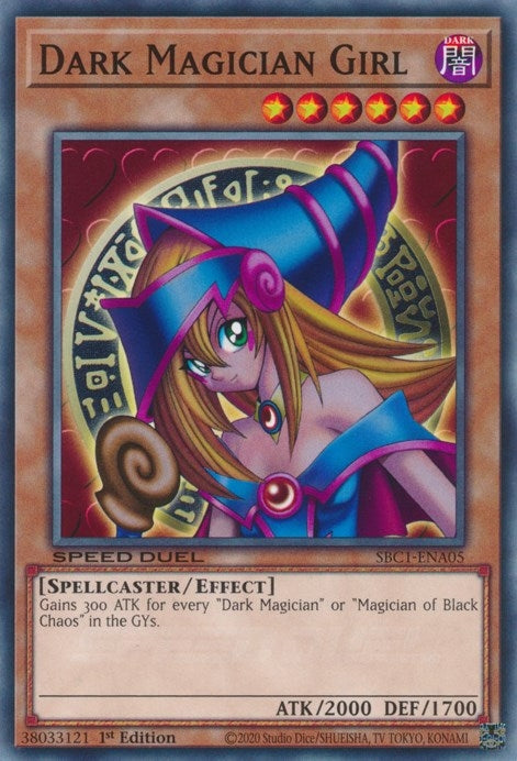 Dark Magician Girl (105) (SBC1) - YuGiOh Single