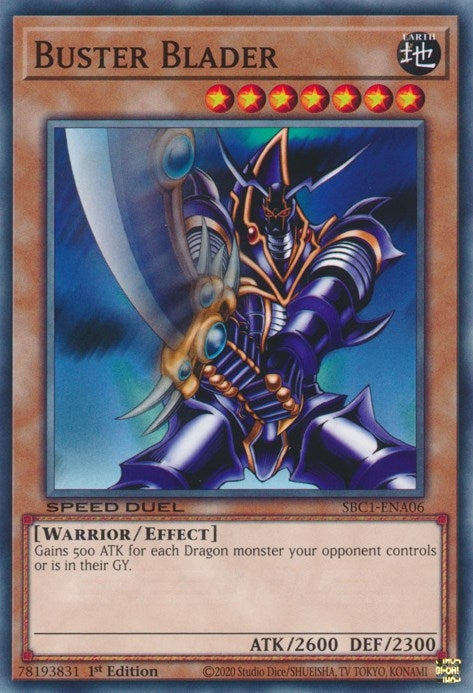 Buster Blader (106) (SBC1) - YuGiOh Single
