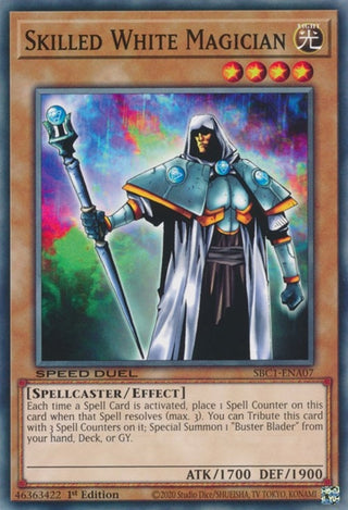 Skilled White Magician (107) (SBC1) - YuGiOh Single