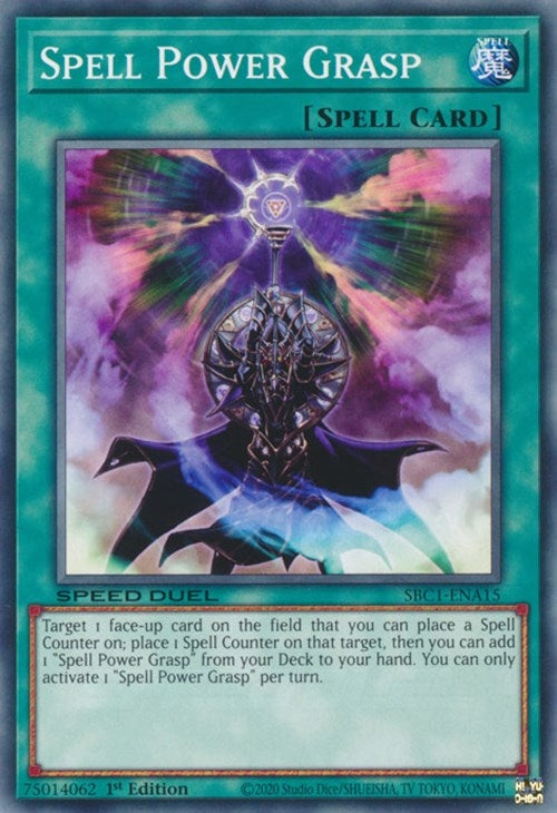 Spell Power Grasp (115) (SBC1) - YuGiOh Single