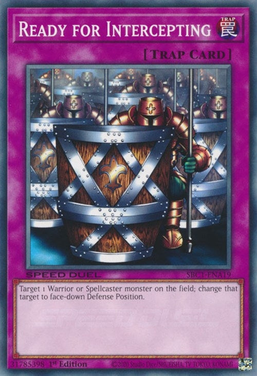 Ready for Intercepting (119) (SBC1) - YuGiOh Single