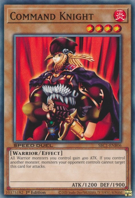 Command Knight (106) (SBC1) - YuGiOh Single