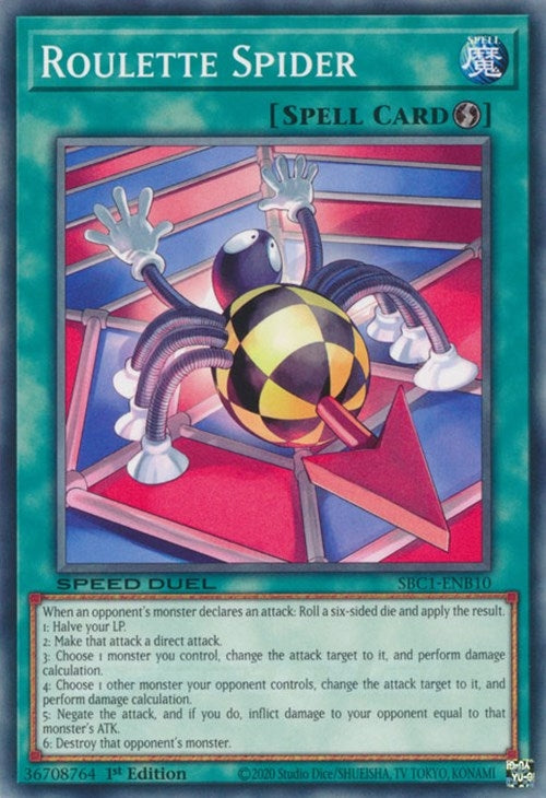Roulette Spider (110) (SBC1) - YuGiOh Single