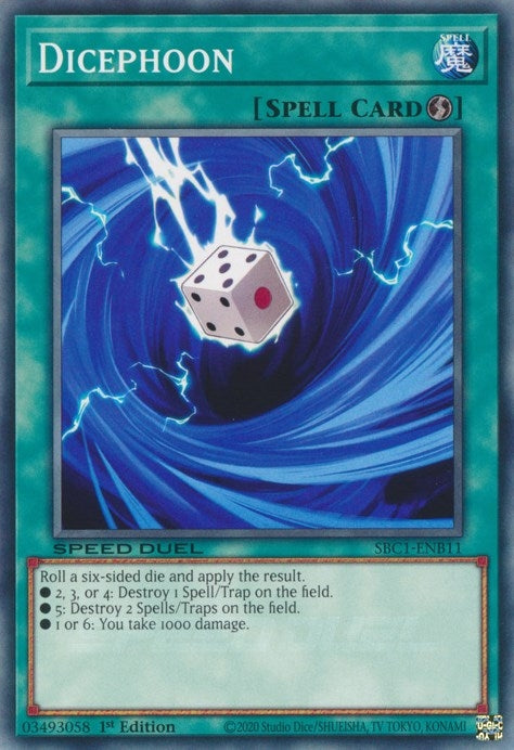 Dicephoon (111) (SBC1) - YuGiOh Single