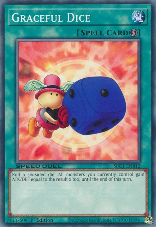 Graceful Dice (112) (SBC1) - YuGiOh Single
