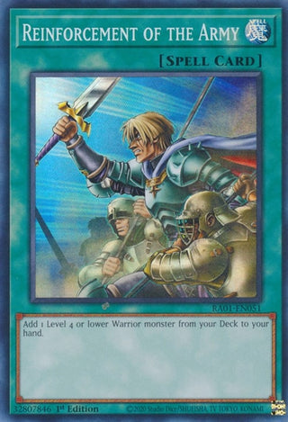 Reinforcement of the Army (114) (SBC1) - YuGiOh Single