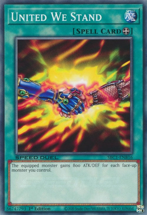 United We Stand (116) (SBC1) - YuGiOh Single