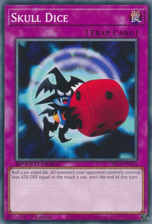 Skull Dice (118) (SBC1) - YuGiOh Single