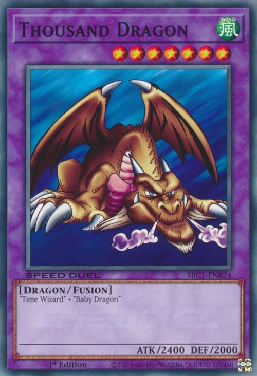 Thousand Dragon (124) (SBC1) - YuGiOh Single