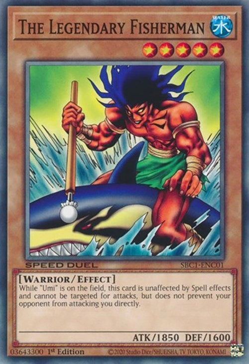 The Legendary Fisherman (101) (SBC1) - YuGiOh Single