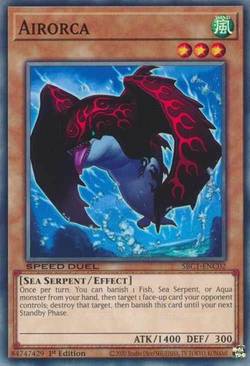 Airorca (102) (SBC1) - YuGiOh Single