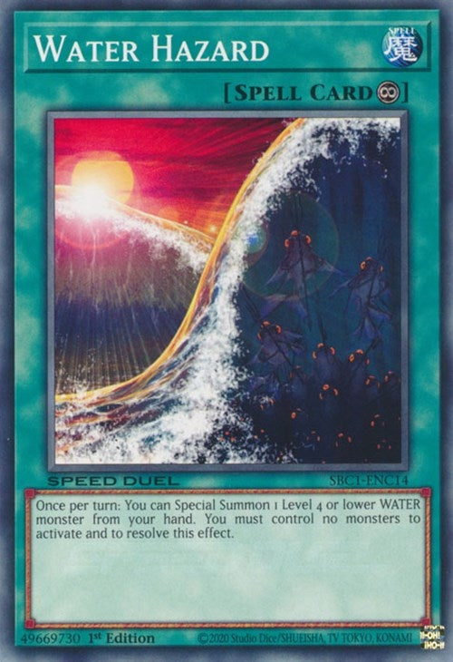 Water Hazard (114) (SBC1) - YuGiOh Single