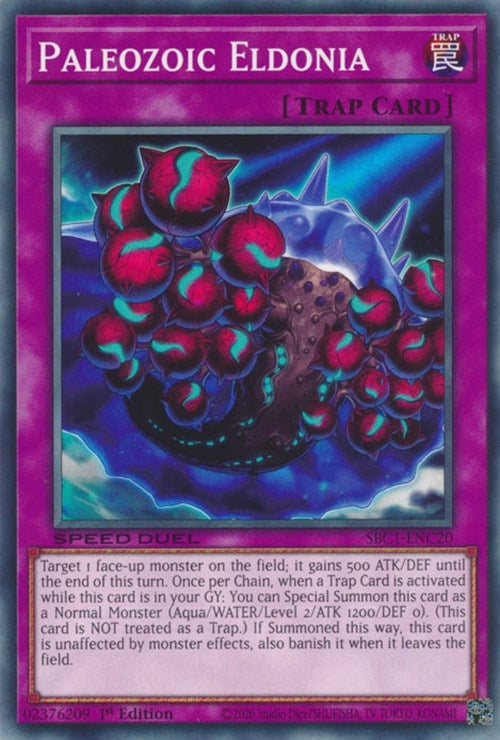 Paleozoic Eldonia (120) (SBC1) - YuGiOh Single