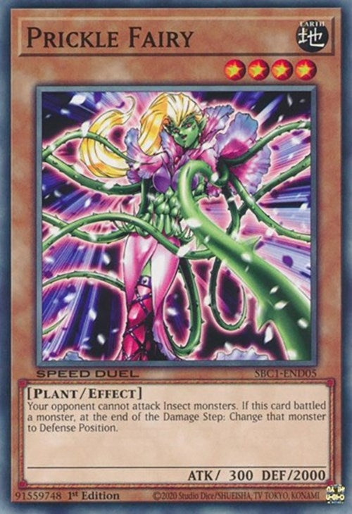 Prickle Fairy (105) (SBC1) - YuGiOh Single