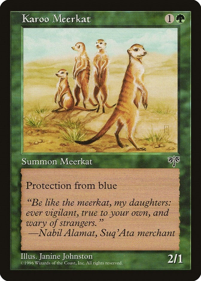 Karoo Meerkat [MIR] - MTG Single