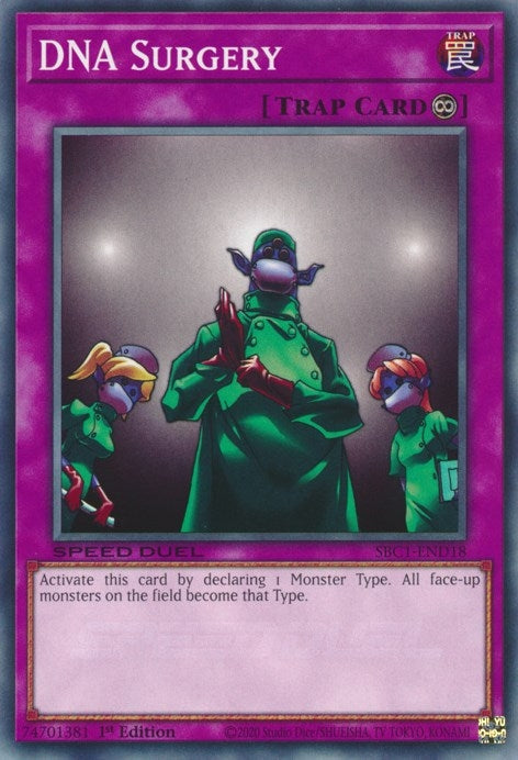DNA Surgery (118) (SBC1) - YuGiOh Single