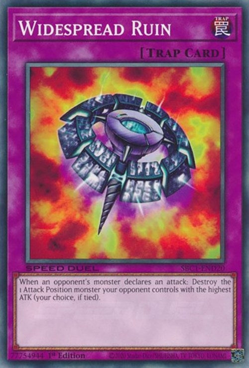 Widespread Ruin (120) (SBC1) - YuGiOh Single