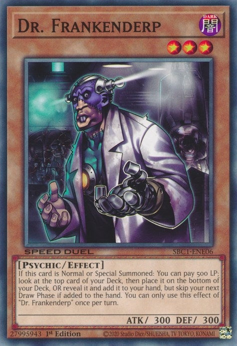 Dr. Frankenderp (106) (SBC1) - YuGiOh Single