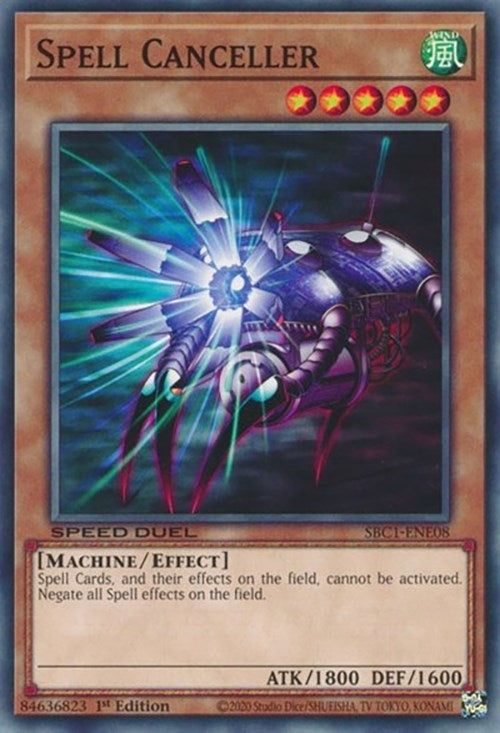 Spell Canceller (108) (SBC1) - YuGiOh Single