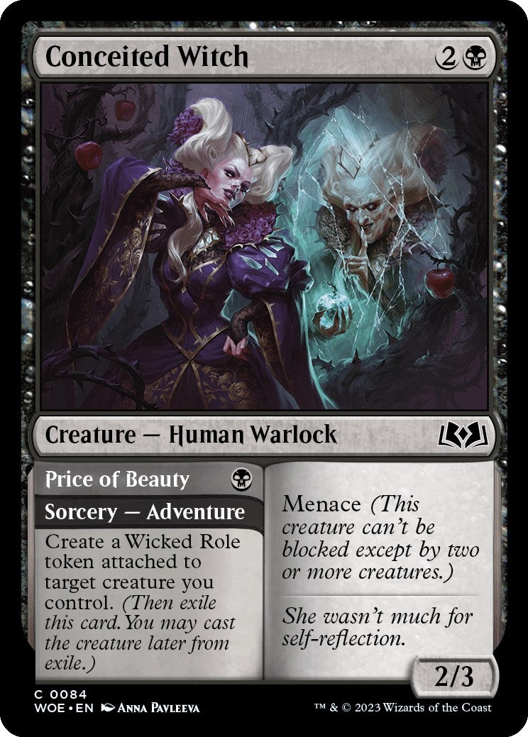 Conceited Witch (84) [WOE] - MTG Single