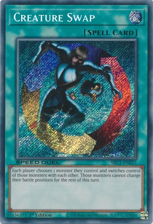 Creature Swap (Secret Rare) (117) (SBC1) - YuGiOh Single