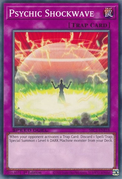 Psychic Shockwave (118) (SBC1) - YuGiOh Single