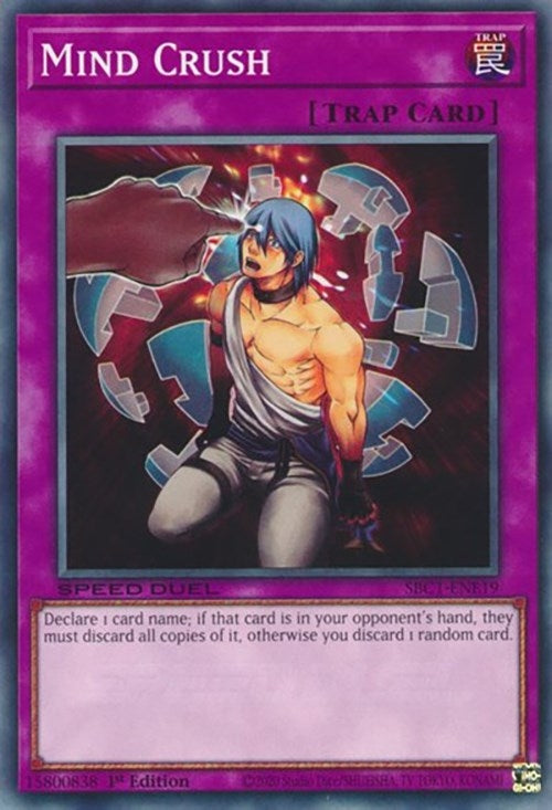 Mind Crush (119) (SBC1) - YuGiOh Single