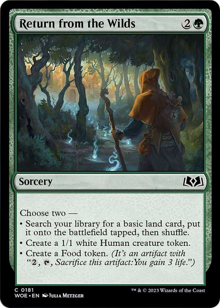 Return from the Wilds (181) [WOE] - MTG Single