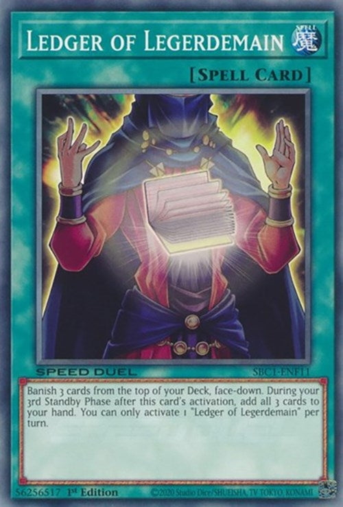 Ledger of Legerdemain (111) (SBC1) - YuGiOh Single