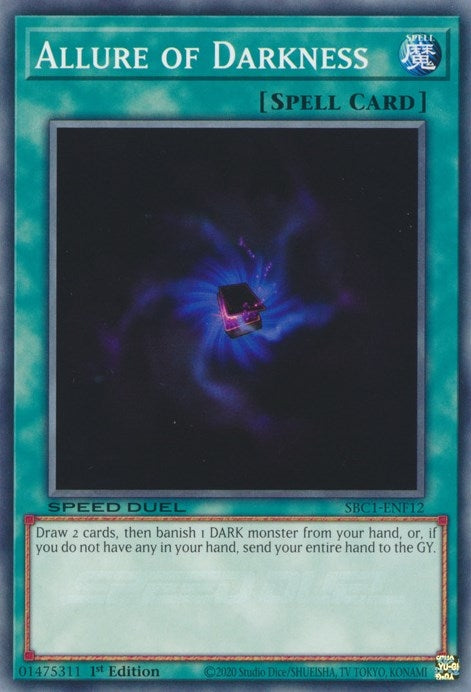 Allure of Darkness (112) (SBC1) - YuGiOh Single