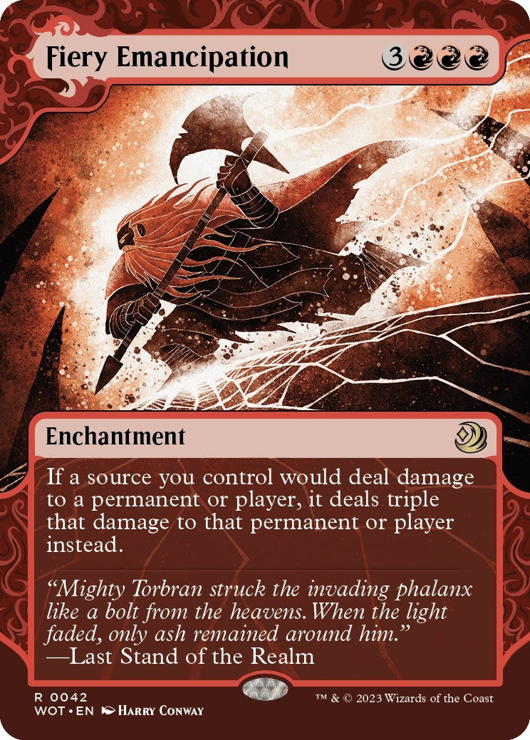 Fiery Emancipation (42) [WOT] - MTG Single