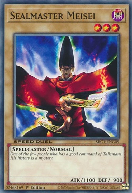 Sealmaster Meisei (109) (SBC1) - YuGiOh Single