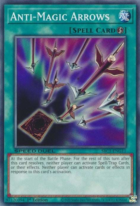 Anti-Magic Arrows (111) (SBC1) - YuGiOh Single