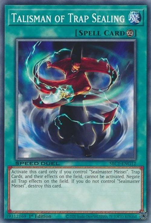 Talisman of Trap Sealing (112) (SBC1) - YuGiOh Single