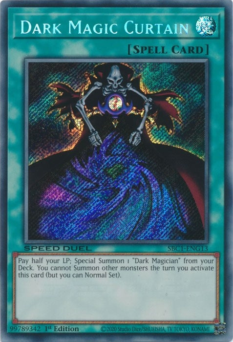 Dark Magic Curtain (Secret Rare) (113) (SBC1) - YuGiOh Single