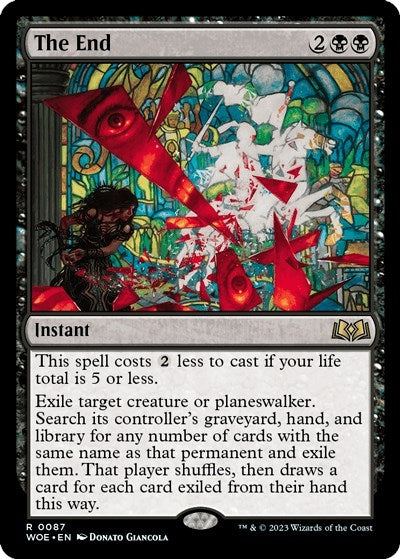 The End (87) [WOE] - MTG Single