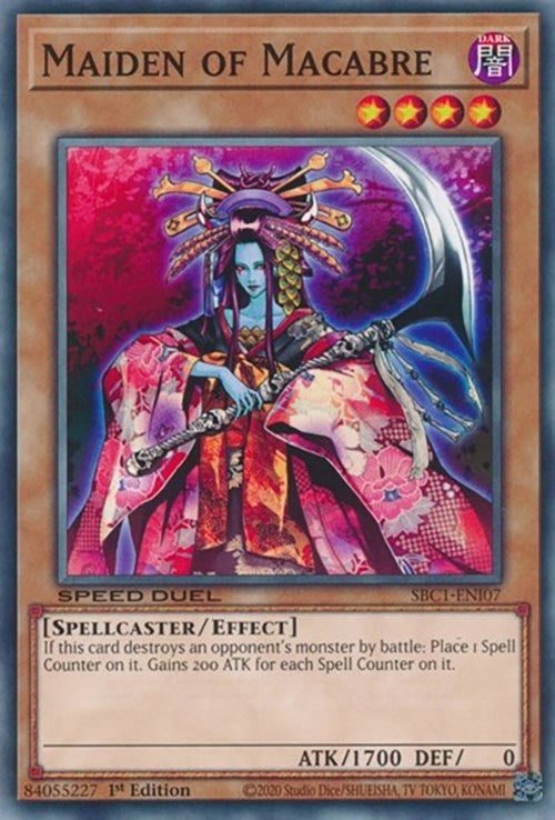 Maiden of Macabre (107) (SBC1) - YuGiOh Single