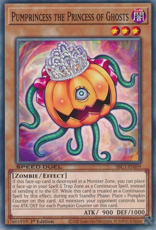 Pumprincess the Princess of Ghosts (109) (SBC1) - YuGiOh Single