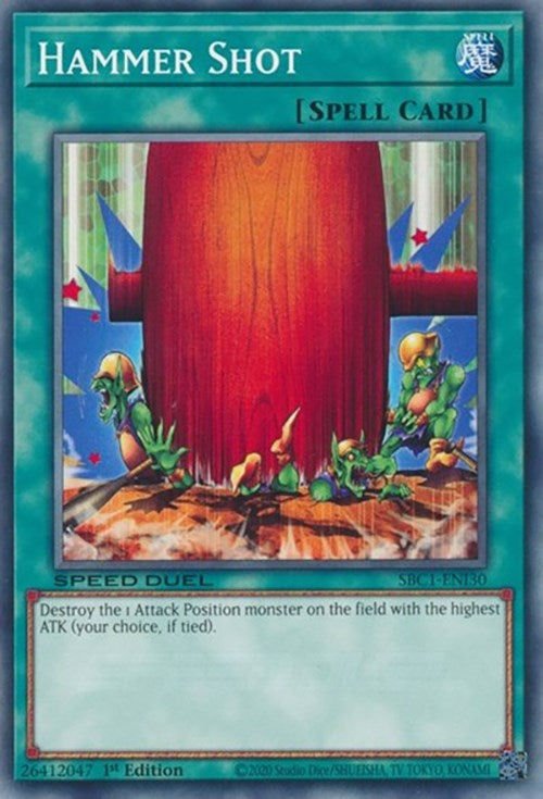Hammer Shot (130) (SBC1) - YuGiOh Single