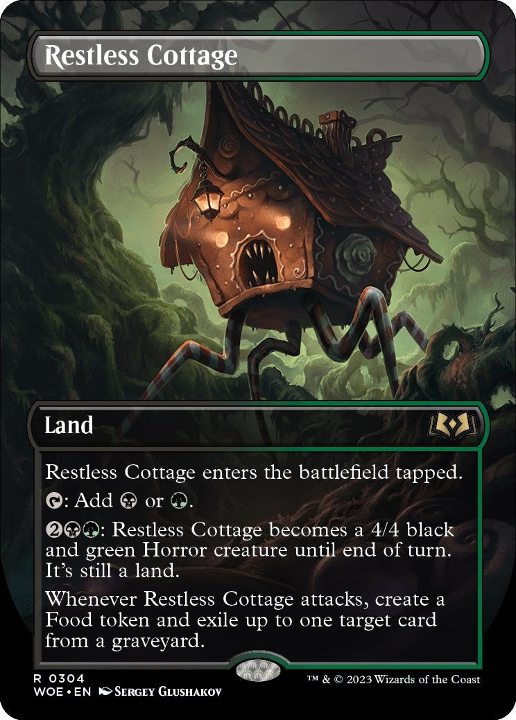 Restless Cottage (Borderless) (304) [WOE] - MTG Single